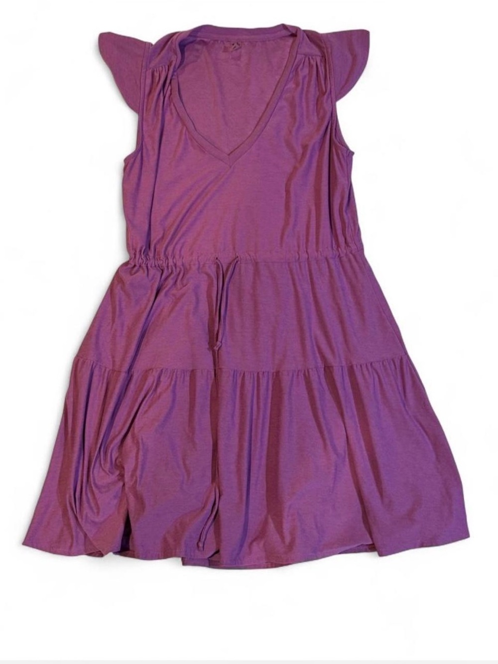 Super soft and comfortable purple Beyond Yoga dress